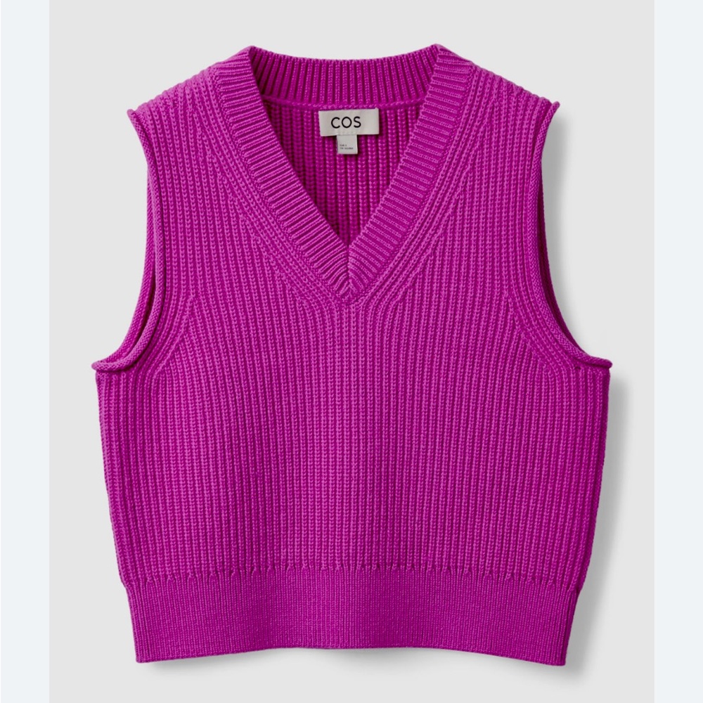 COS Knit Sweater Vest
